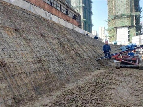 桃江建筑边坡支护